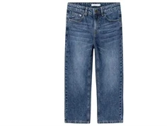 Name It medium blue denim straight jeans